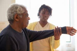 Elderly physio, home physio, home physiotherapy for elderly